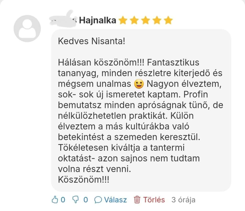 Henna Tanfolyam Vélemény